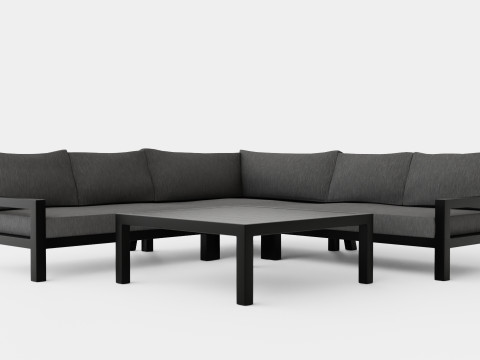 Stettler sofa set Modelo 3D