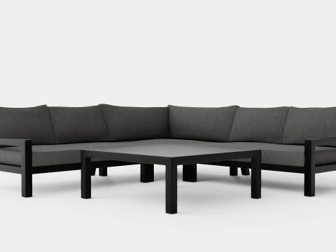 Set sofa Stettler Model 3D
