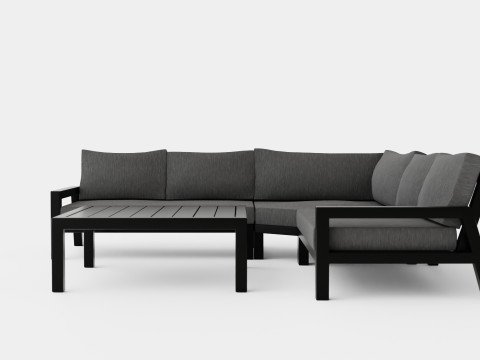 Stettler sofa set 3D मॉडल