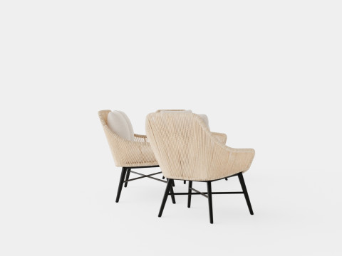 Pembroke sofa set 3D Модель