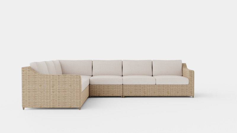 Glendon sofa set 3D Model .c4d .max .obj .3ds .fbx .stl .blend 