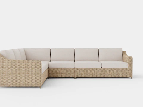 Conjunto de sofás Glendon Modelo 3D