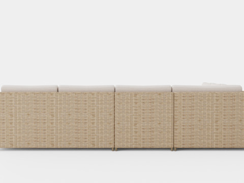 Glendon sofa set 3D Model
