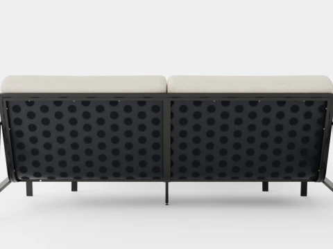 Lyra sofa set 3D Model