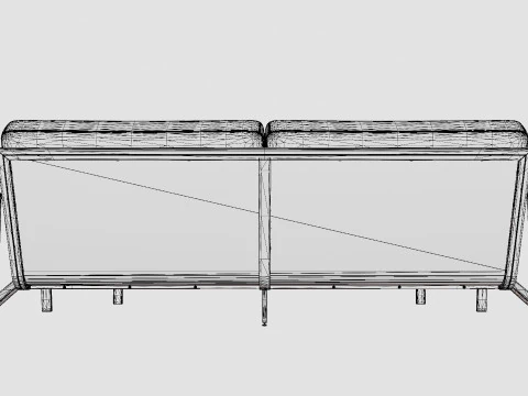 Lyra sofa set 3D Model