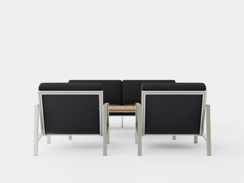 Naos sofa set 3D Модель