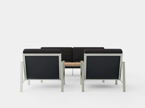 Naos sofa set 3D Model