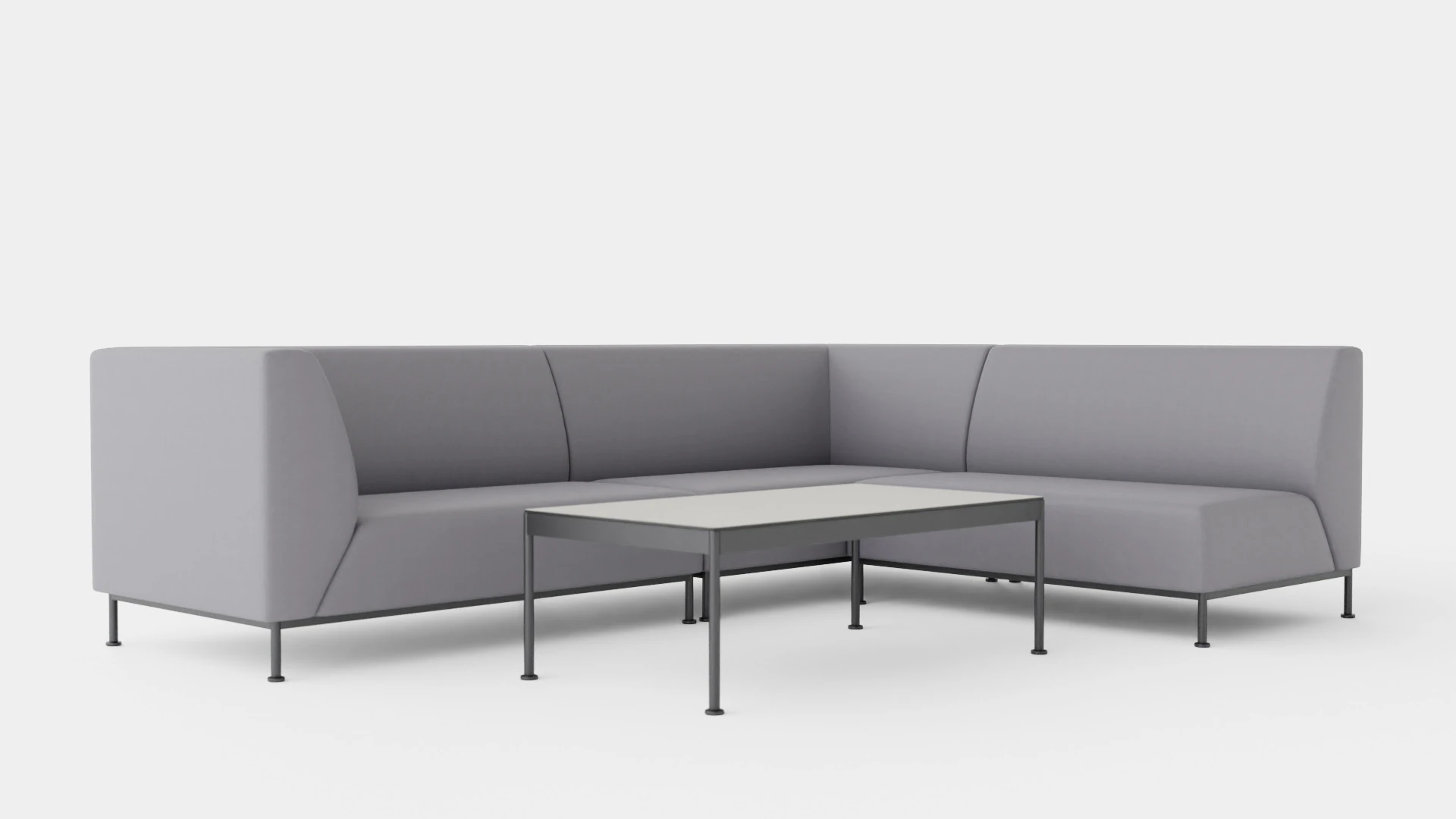 Aurora sofa set 3D Model .c4d .max .obj .3ds .fbx .stl .blend 