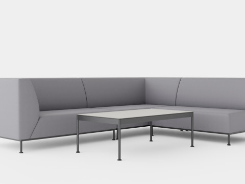 Aurora sofa set 3Dモデル