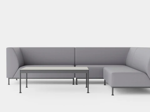 Aurora sofa set 3D Model