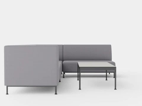 Aurora sofa set 3D Model