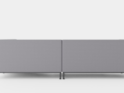Aurora sofa set Model 3D