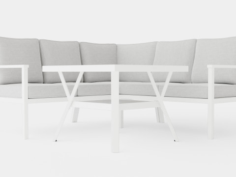 Samvaro sofa set 3D-Modell