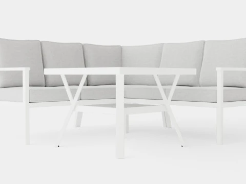 Conjunto de sof&aacute;s Samvaro. Modelo 3D