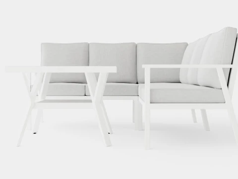 Samvaro sofa set 3D Model