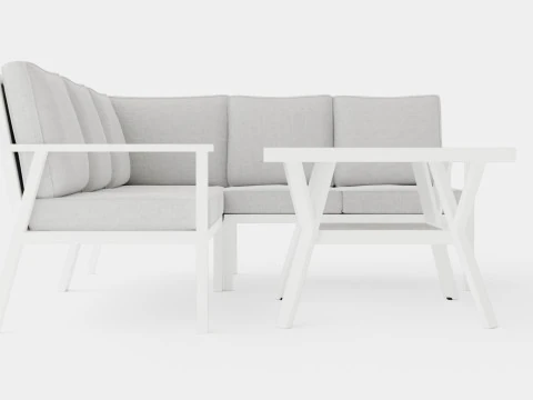 Samvaro sofa set 3D Model