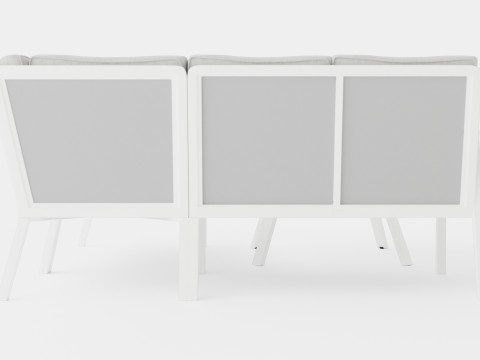 Samvaro sofa set 3D Model