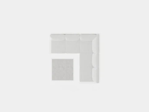 Samvaro sofa set 3D Model