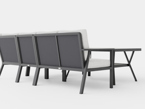 Samvaro sofa set 3D Modell