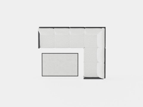 Samvaro sofa set 3D Modell