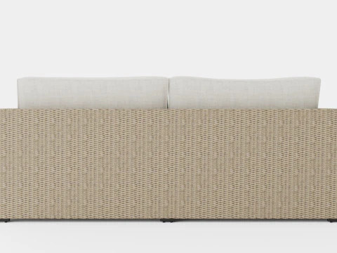 Hosta sofa set 3D Model