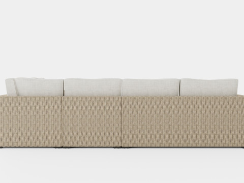 Hosta sofa set 3D 模型