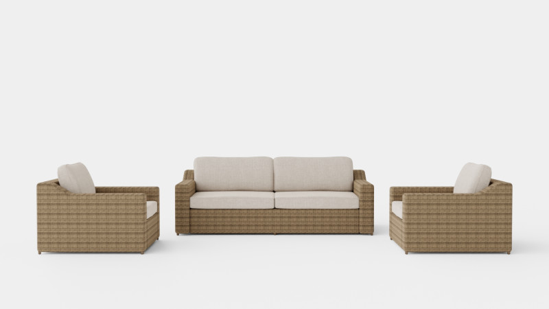 Glendon sofa set 3D-Modell .c4d .max .obj .3ds .fbx .stl .blend 
