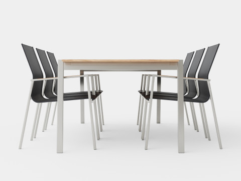 Naos dining set 3Dモデル
