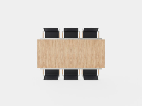 Naos dining set 3Dモデル