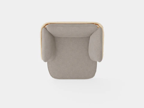 Basket lounge chair 3D Model