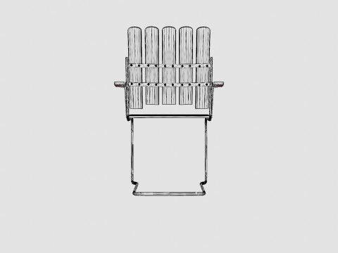 Armchair A2 3D Model