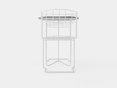 High-tech dining set 3D 모델