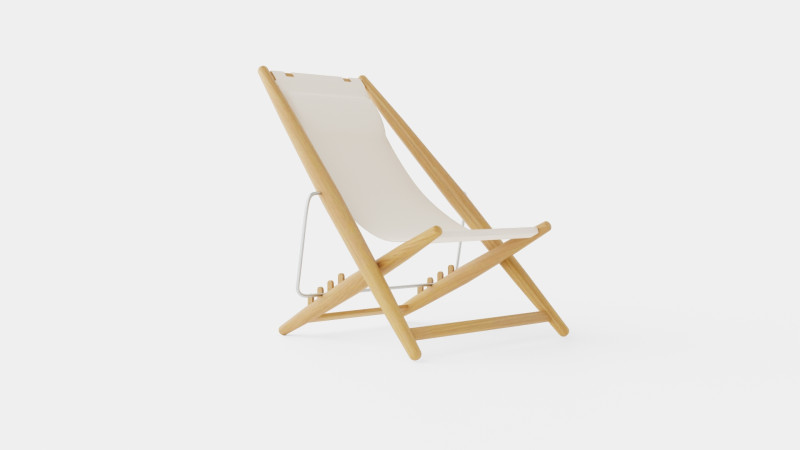 H55 lounge chair 3D 모델 .c4d .max .obj .3ds .fbx .stl .blend 