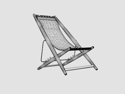 H55 lounge chair 3D 모델