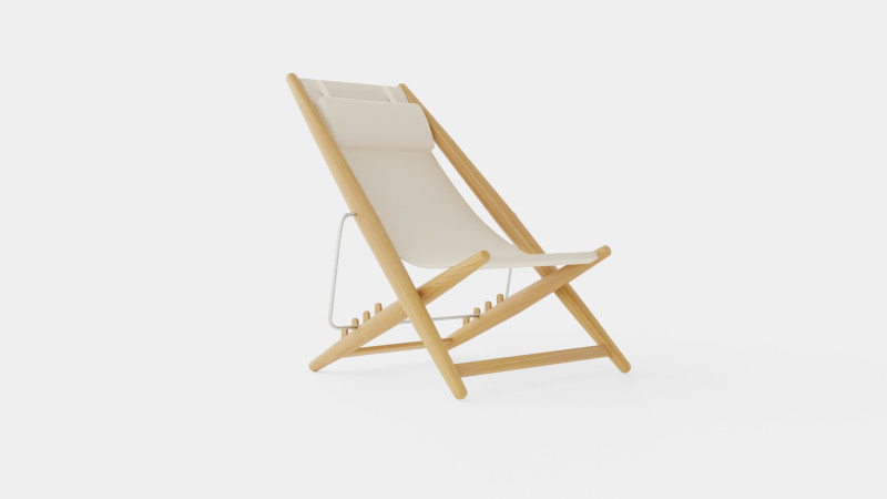 H55 lounge chair 3D 모델 .c4d .max .obj .3ds .fbx .stl .blend 