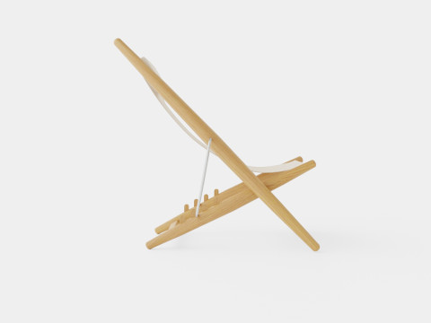 H55 lounge chair 3D 모델