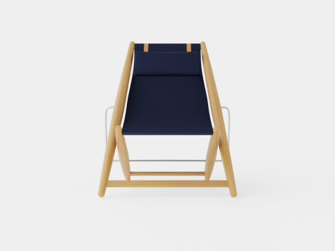 H55 lounge chair 3D Модель
