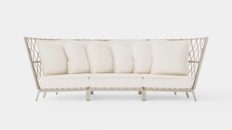 Jet set lounge sofa 3D Model .c4d .max .obj .3ds .fbx .stl .blend 