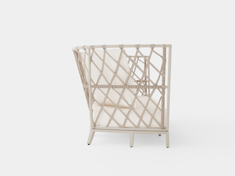 Jet set lounge sofa 3D Model