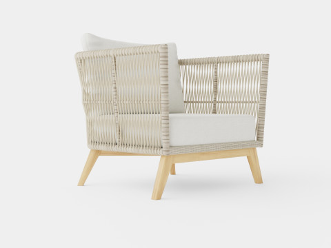 Himmelsnas armchair 3D 模型