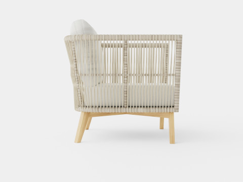 Himmelsnas armchair 3D 模型
