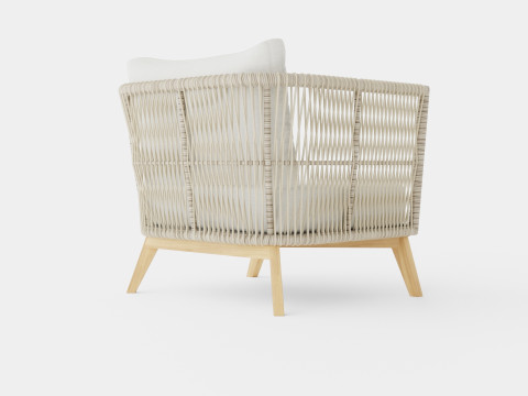 Himmelsnas armchair 3D 模型