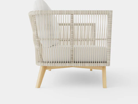 Himmelsnas 2-seater sofa 3D Model