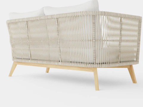 Himmelsnas 2-seater sofa 3D Model