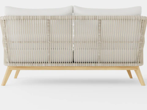 Himmelsnas 2-seater sofa 3D Model