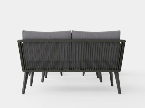 Hunneslatt lounge group 3D Model