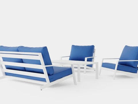 BOLERO SOFA GROUP 3D Model