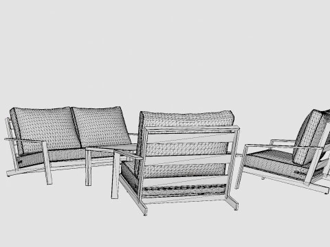 BOLERO SOFA GROUP 3D Model