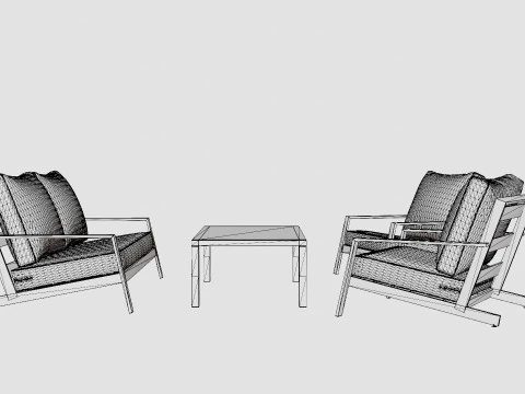 BOLERO SOFA GROUP 3D Model