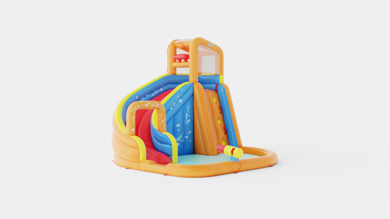 BOUNCING CASTLE 3Dモデル .c4d .max .obj .3ds .fbx .stl .blend 